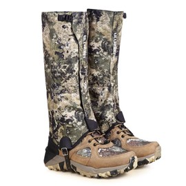 HUNTARMOR Hunting Gaiters Leg Gaiters: High-Performance Hunting Boot Gaiters, Waterproof Hiking Gaiters with Upgraded Rubber