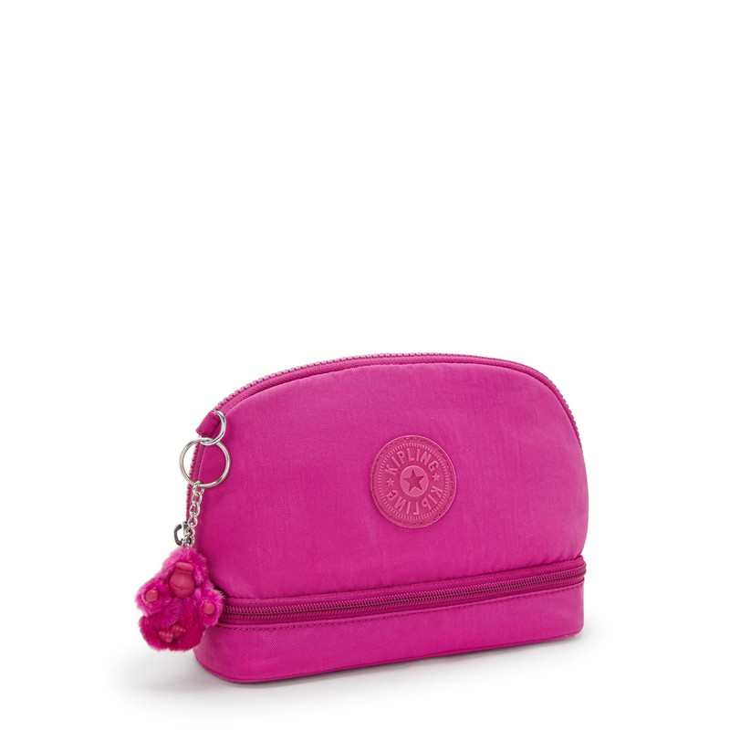 Kipling Multi Keeper Pouch, Glowing Fuchsia, 8.75''L x 6''H x