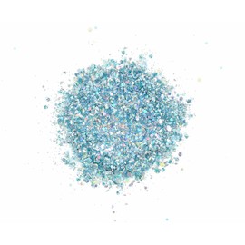 MARBLERS Holographic Glitter [Mixed Blue] 1.5oz (42g) | Chunky | Non-Toxic, Vegan, Cruelty-Free | Face, Body, Eyeshadow, Hair, Festival, Party Makeup | Nail Art, Polish | Resin, Tumbler, Slime, Craft