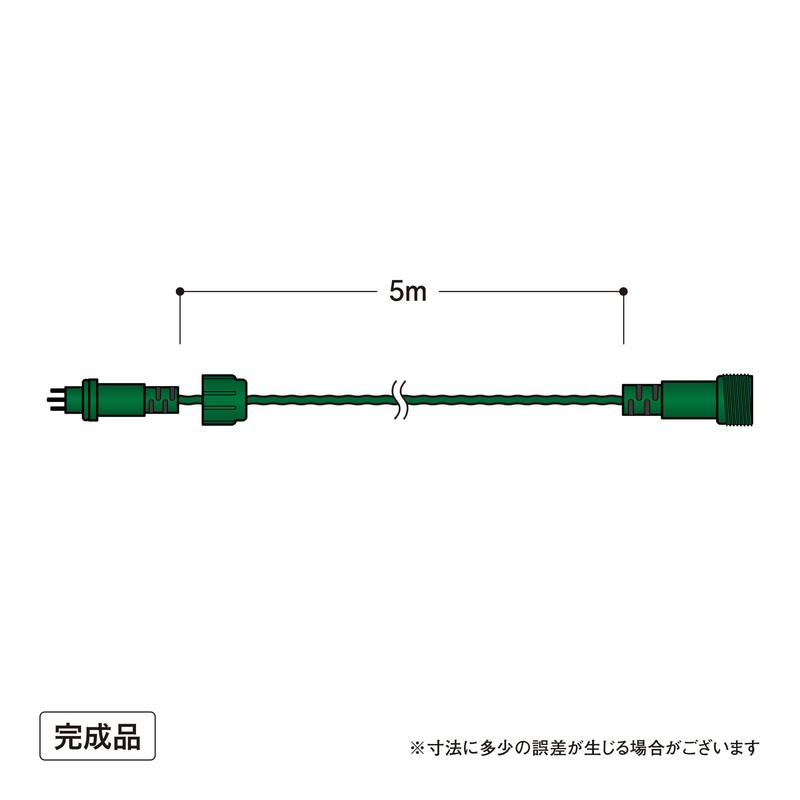 Takasho LIT-02C Light Accessory 2-in-1 Dedicated Extension Cord, Approx. 16.4