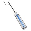 Rain Gauge 7 Inch Capacity Detachable Rain Measuring Gauge with
