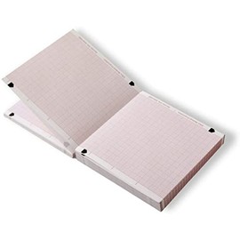ZOLL Medical Corp. 8000-0302 Recorder Paper 80 mm Fan Fold, 10 packages