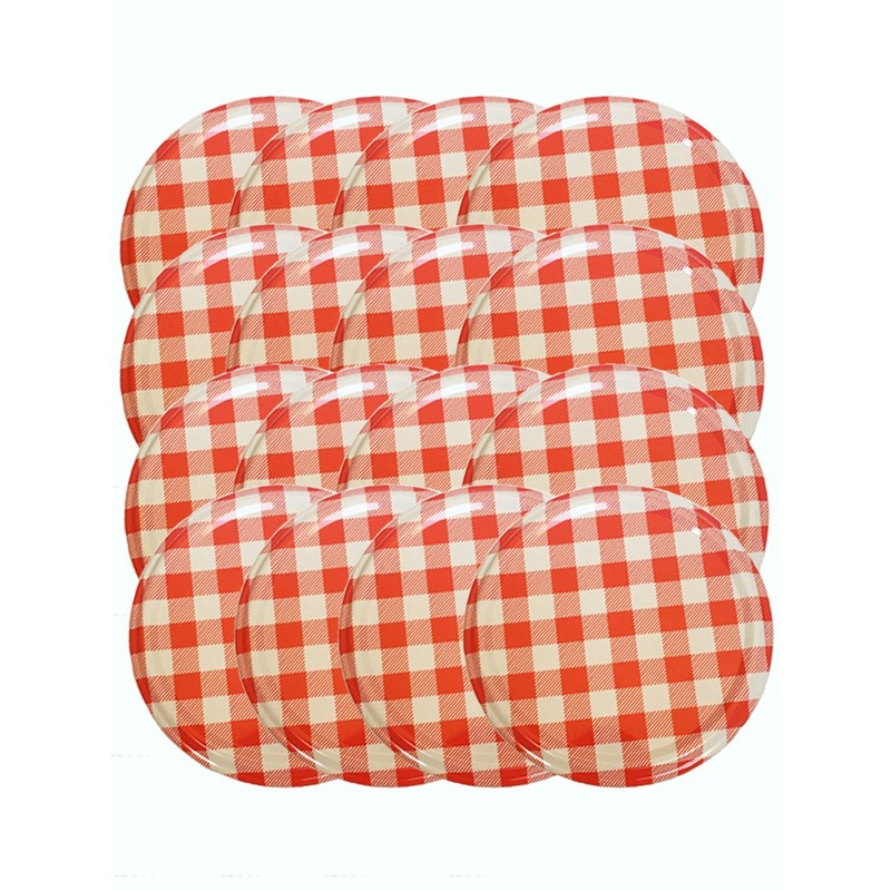 Set of 50 Replacement Twist-Off Lids for Jars To 82