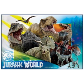 Skater VS1 Children's Leisure Sheet (S) Single Person 35.4 x 23.6 inches (90 x 60 cm), Jurassic World Jurassic 24