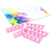 ANCLLO 12 x Pink Soft Foam Toe Separators