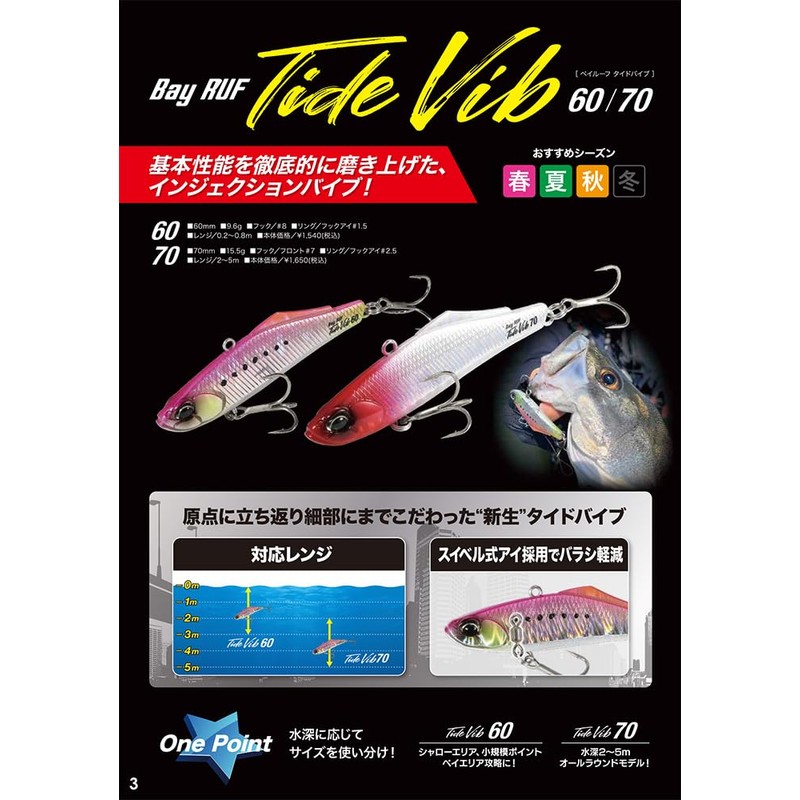 Duo Bay Roof Tide Vibe 60CPA3512 Inacco Lime Chart