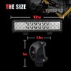 TURBO SII 12 Inch LED Light Bar Spot Flood Combo