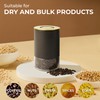Kaffe Glass Coffee Canister (8oz) w/Airtight Lid - Click to