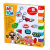 Art and Fun Mini Ironing Beads Key Pendant, 1,600 Beads,