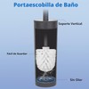 Juego de 2 Cepillos para Baño Ulable CP-JSE35 Gris Oscuro