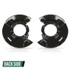 LQI Front Brake Dust Shield Left and Right Compatible with