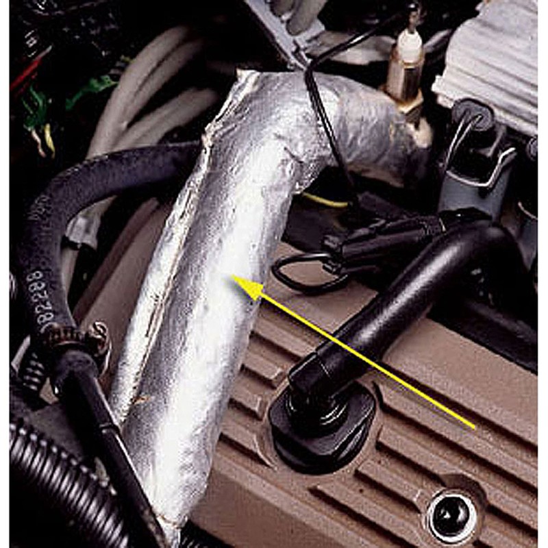 1985-1989 Corvette EGR Pipe Heat Shield 11 1/2" Long