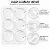 Self-Adhesive Door Handle Bumpers for Wall Protection – Transparent Soft