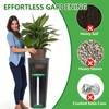 YLSAZL 2 Pack Adjustable Height Plant Risers for Inside Pots,21-33"