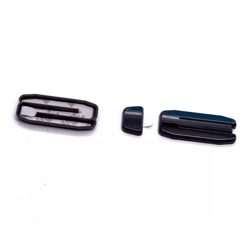 Auto Overlay Matte BLACK 2019+ UP GMC SIERRA LETTER EMBLEM