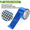 HOPESPANNER Universal 164.04ft x 2.36" Air-Release Adhesive Pinstripe Tape Holographic