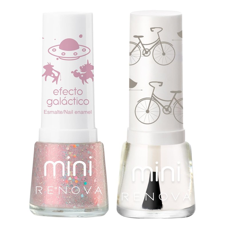 Renova Esmaltes para Uñas Mini duo Luna y Brillo cada