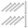 M METERXITY 10-Pack Single Hole Clevis Pins, M8 x 80mm