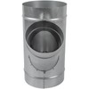 6" Inch to 4" inch Branches W-Shape Ducting Splitter -