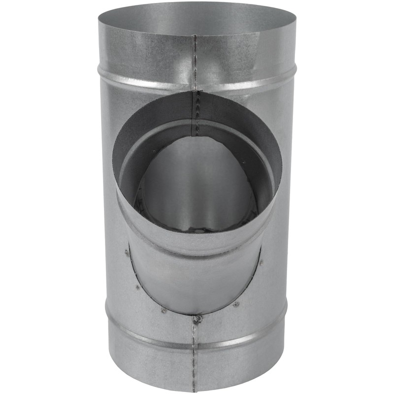 6" Inch to 4" inch Branches W-Shape Ducting Splitter -