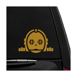 C-3PO Peeker - Vinyl Vehicle Sticker