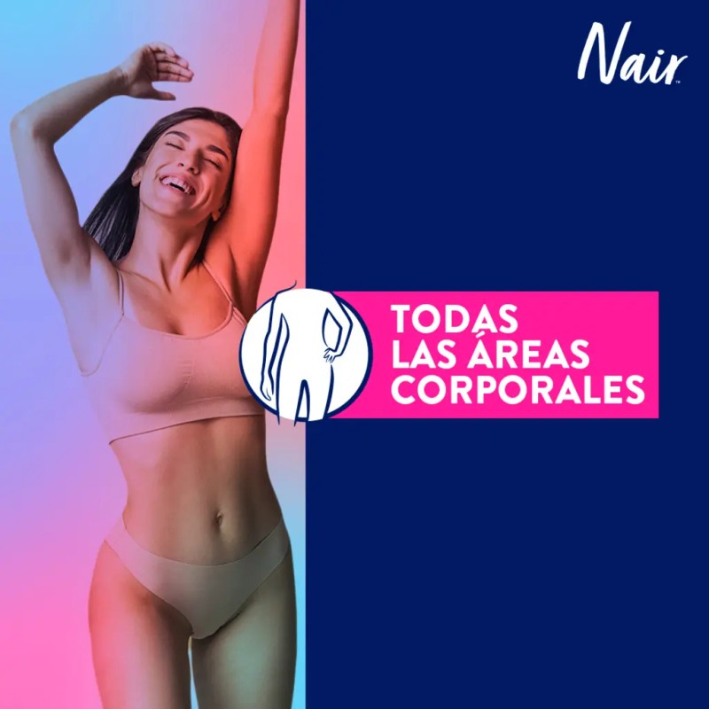 Nair Cera Depiladora Divine Corporal Tarro 100 Marca Probada Por