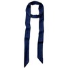 GUZOSJO Solid Color Long Neckerchief Pure Skinny Scarf Necktie Handbag