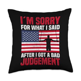 Ring Gymnast Wooden Ring Gymnastics Coach Gymnastic Rings Throw Pillow