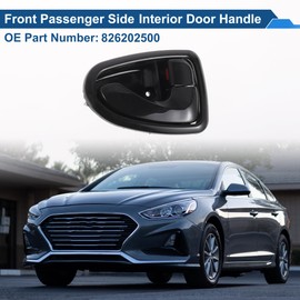 X AUTOHAUX Front Driver Side Rear Right Passenger Side Interior Door Handle for Hyundai Accent 2000-2005 Inside Door Handle No.826202500 Black 1 Pc