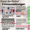 MYLAVABO Push Plate Toilet Actuator Plate Suitable for Geberit Sigma