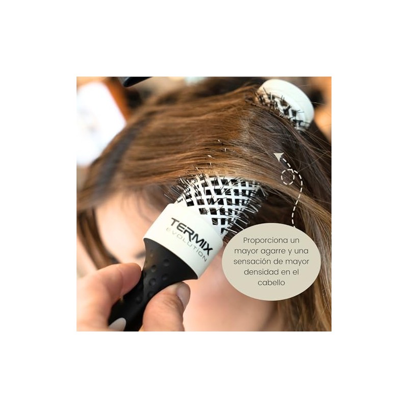 Termix Evolution Soft Ø17, Cepillo Redondo Profesional para Cabello Fino