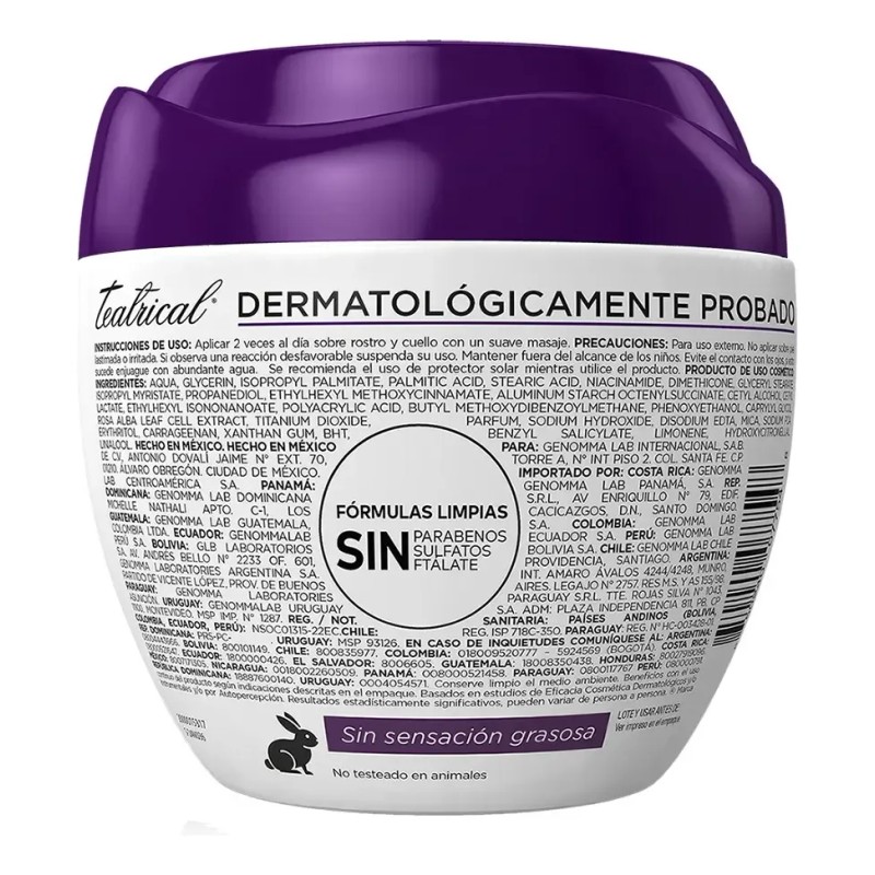Teatrical Efecto Coreano Con Extracto De Arroz Tarro 400ml