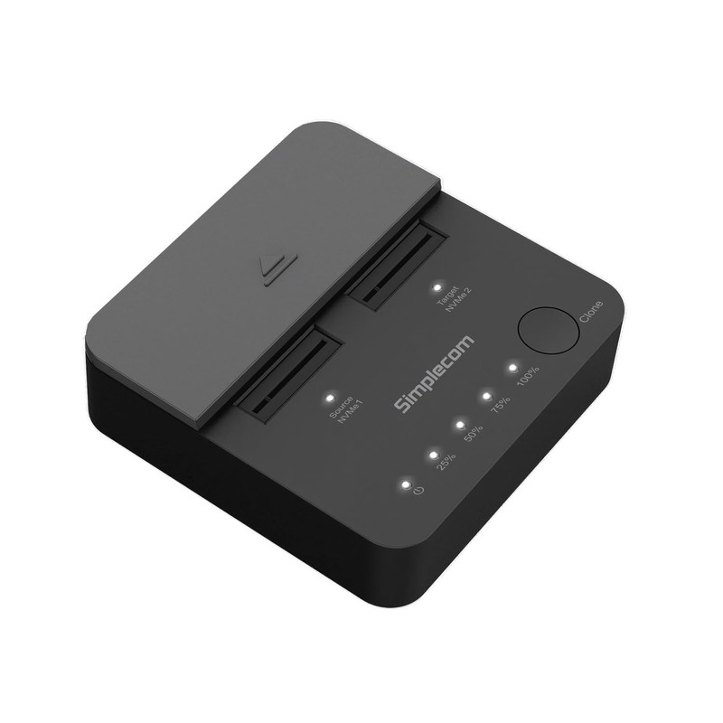 Simplecom SD550v2 USB 3.2 Gen2x2 to Dual Bay NVMe M.2