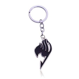 fairy taill keychain anime black keyring