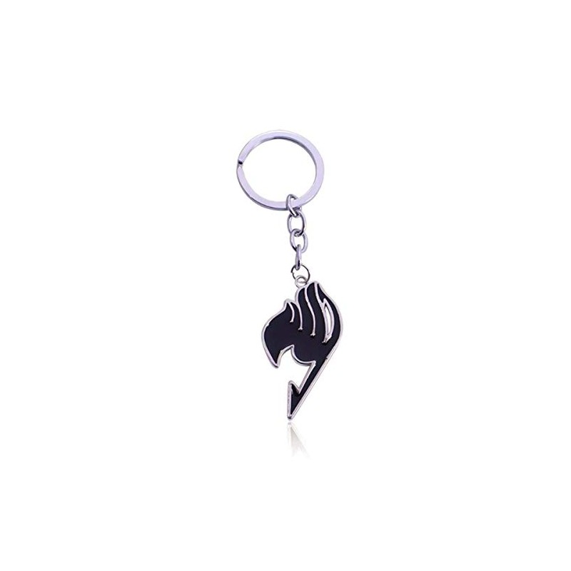 fairy taill keychain anime black keyring