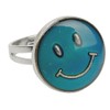 Smiling Mood Ring Band Adjustable Size