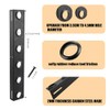 4PCS Trailer Rack,Landscape Truck Trailer Rack,Heavy Duty 6-Tools Hand Rack