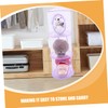 SUPVOX 4pcs Hanging Storage Net for Animals Durable Mesh Organizer