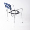 NRS Compact Dovedale Commode with Seat & Backrest, Medium, Modern