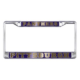 Pittsburgh (PA) Plate_Frame (DOMED MIR PITT PANTHERS PLATE (58076))