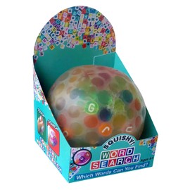 Squishy Word Search Fidget Toys Collection - Premium Squishy Toys for Squishing & Stretching - Collect Them All with Various Themes - Ideal Fidget Toy for Stress Relief & Focus - Durable and Fun