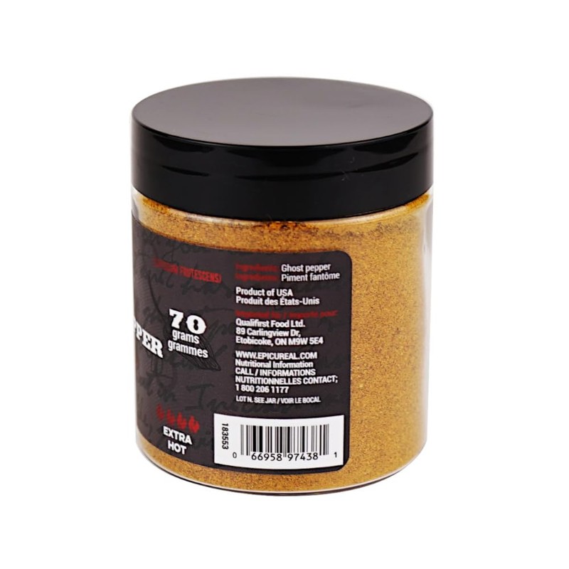 Epicureal Ghost Pepper Powder - 70g (2.5oz) | Over 1,000,000