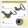 Manual Bilge Pump for Boats Kayak Canoe - Portable Siphon