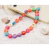 clover Beaded Phone Charm, Smiley Face Beaded Phone Lanyard Wrist