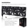 GDSTIME 12V PC Fan 92mm 9025 PCI Graphic Card Fan