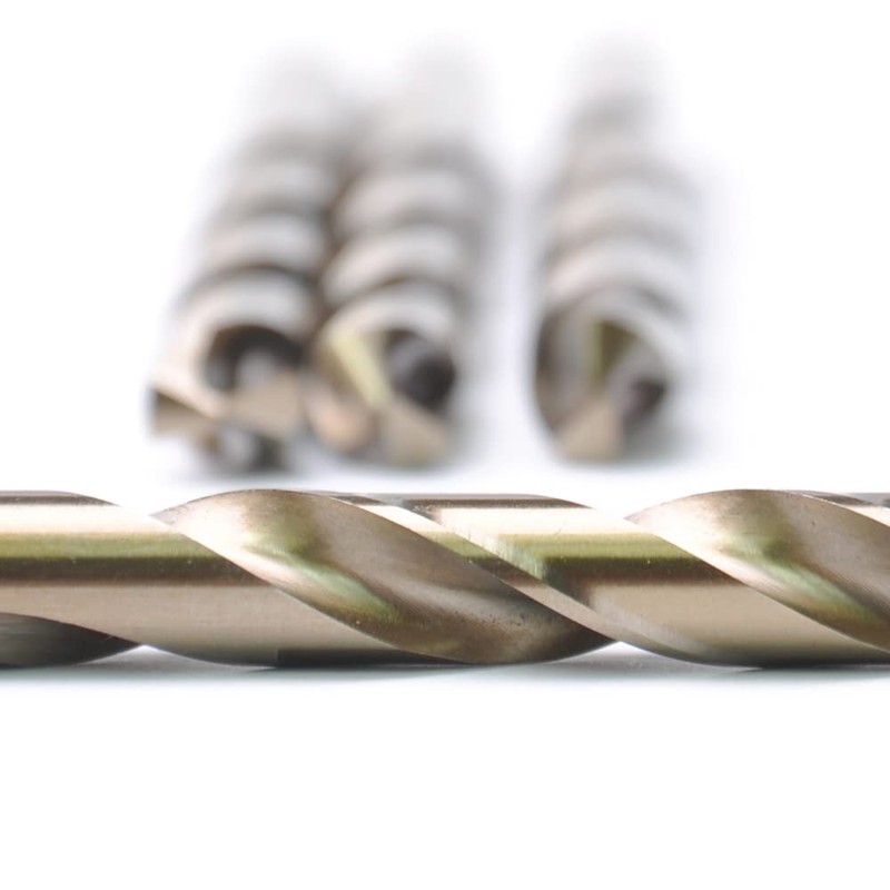 VALYRIANTOOL 1/8" Cobalt Drill Bits(20PCS), M35 HSSCO High Speed Steel
