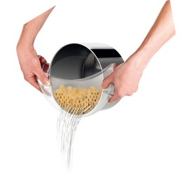 Tescoma Seiher, Kunststoff, durchsichtig , 33,5 x 11 x 2 cm, Weiß