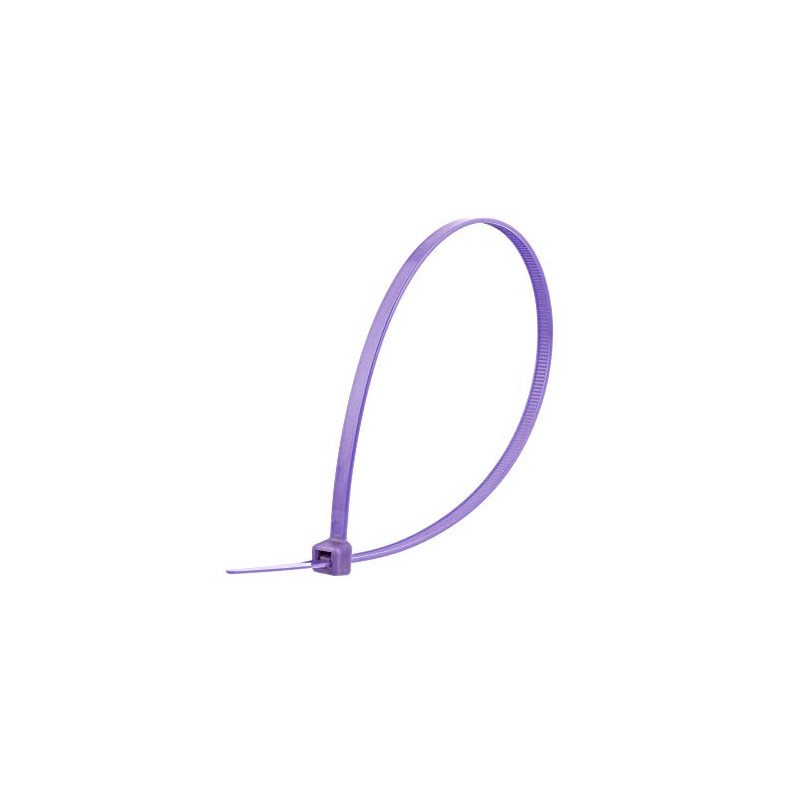 Electriduct 7" Nylon Cable Zip Ties Self-Locking Adjustable Plastic Ties