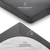 Laleni Premium fitted sheets for baby cot, breathable, 100% cotton