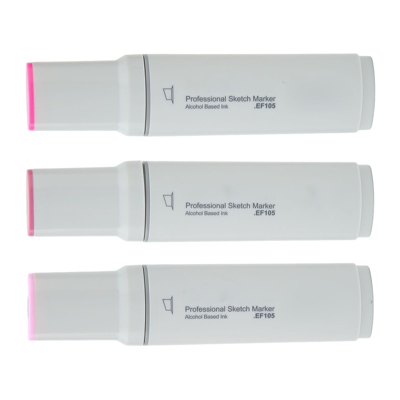 3pcs Jumbo Markers Professional DIY Large Wide Head Quick Drying
